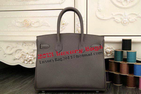 Hermes Birkin 35CM 30CM Tote Bag Original Leather HB35O Gray