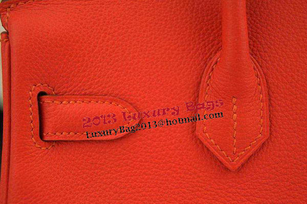 Hermes Birkin 35CM 30CM Tote Bag Original Leather HB35O Orange