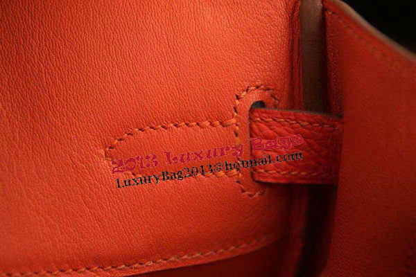 Hermes Birkin 35CM 30CM Tote Bag Original Leather HB35O Orange