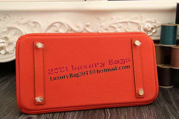 Hermes Birkin 35CM 30CM Tote Bag Original Leather HB35O Orange