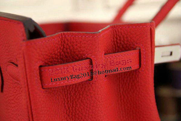 Hermes Birkin 35CM 30CM Tote Bag Original Leather HB35O Red