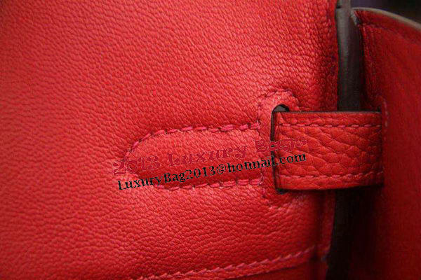 Hermes Birkin 35CM 30CM Tote Bag Original Leather HB35O Red