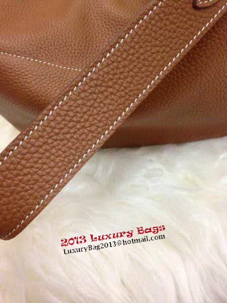 Hermes Lindy 30CM Original Leather Shoulder Bag HLD30 Brown