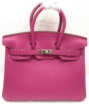 Hermes Birkin 25CM Tote Bag Original Leather H25T Rose