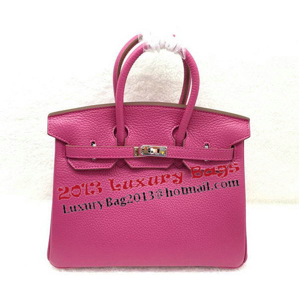 Hermes Birkin 25CM Tote Bag Original Leather H25T Rose