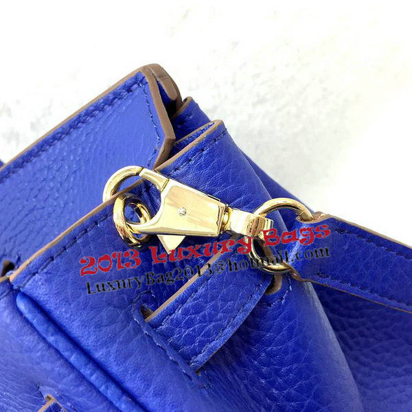 Hermes Birkin 25CM Tote Bag Original Leather H25T Royal