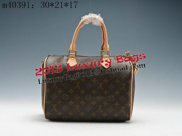 Louis Vuitton Monogram Canvas Speedy 30 Bags M40391