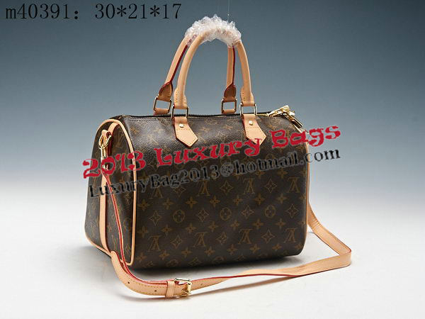 Louis Vuitton Monogram Canvas Speedy 30 Bags M40391