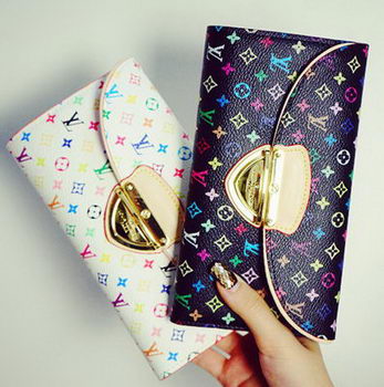 Louis Vuitton Monogram Multicolore Eugenie Wallet M60123