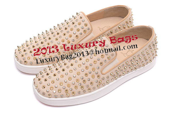 Christian Louboutin Casual Shoes CL918 Apricot