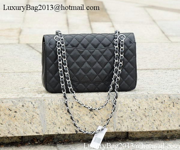 Chanel 2.55 Series Flap Bag Black Cannage Pattern A1112 Gold