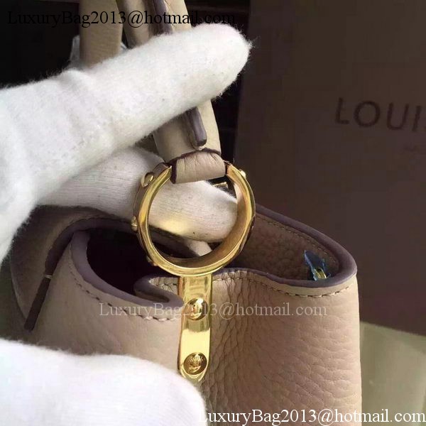 Louis Vuitton Capucines BB Tote Bag M94754 Light Grey