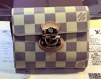 Louis Vuitton Damier Azur Canvas JOEY WALLET N60030