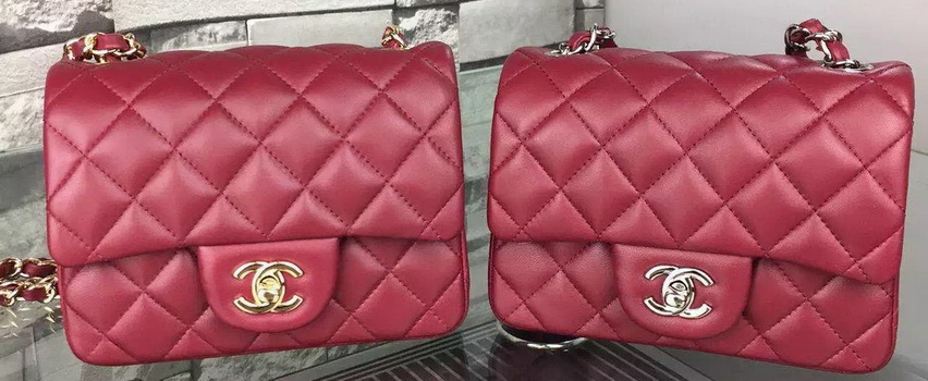 Chanel Classic Flap Bag Original Sheepskin Leather A5171 Burgundy