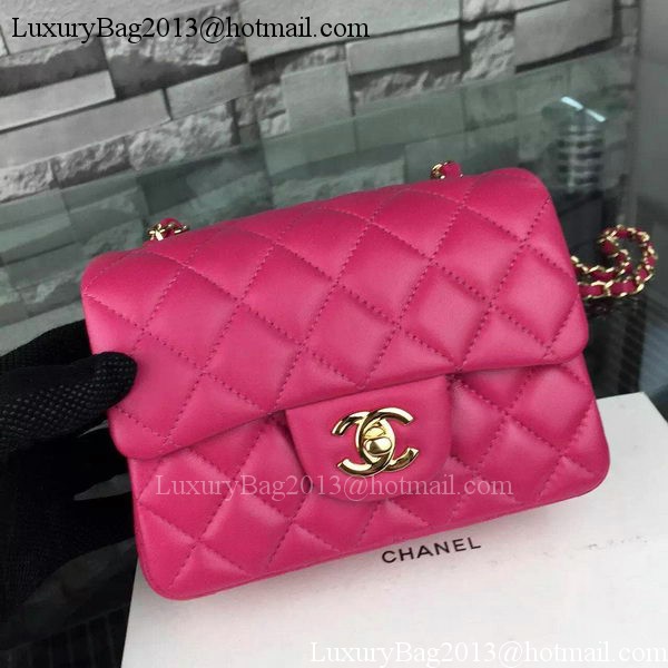 Chanel Classic Flap Bag Original Sheepskin Leather A5171 Rose