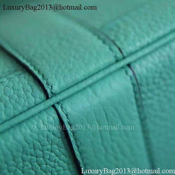 Hermes Garden Party 36cm 30cm Tote Bag Original Leather Light Green