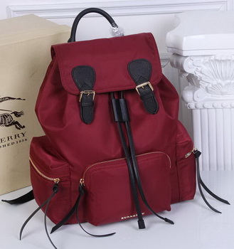 Burberry Large Backpack Fabric BU41048 Red