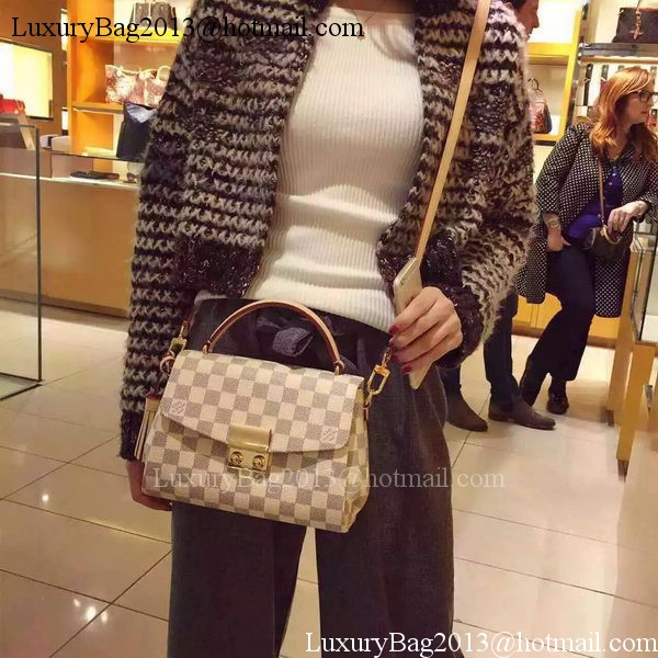 Louis Vuitton Damier Azur Canvas CROISETTE Bag N41581