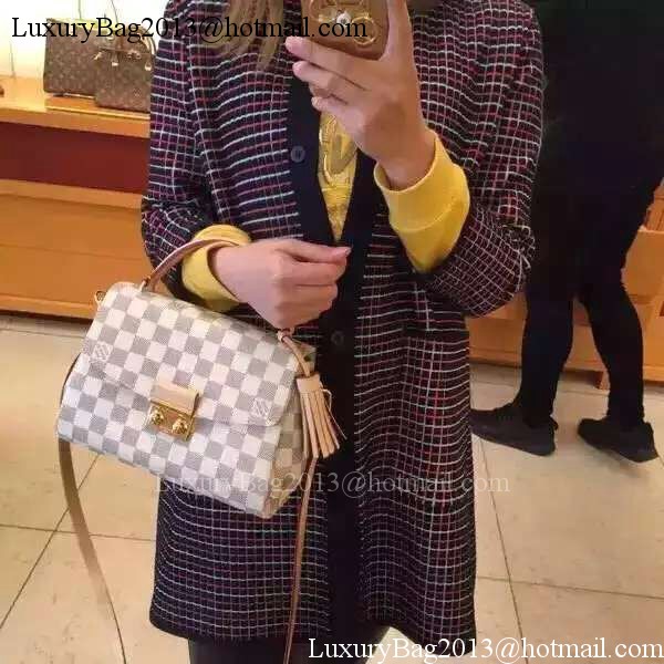 Louis Vuitton Damier Azur Canvas CROISETTE Bag N41581