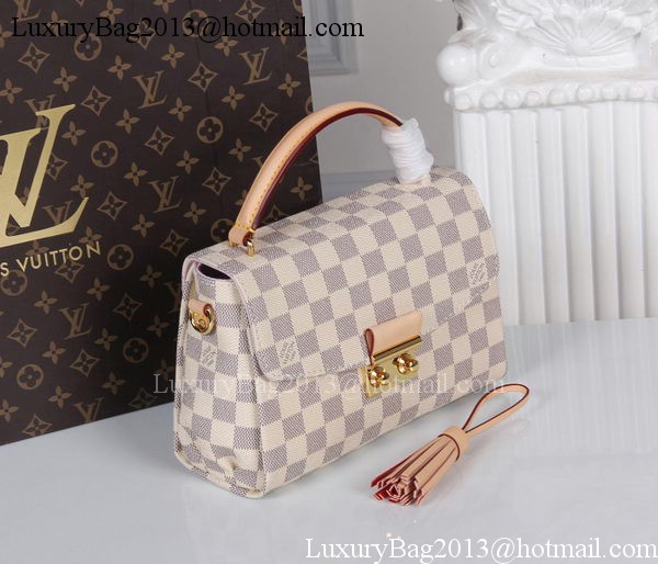 Louis Vuitton Damier Azur Canvas CROISETTE Bag N41581