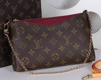 Louis Vuitton M41638  Monogram Canvas PALLAS CLUTCHES Purple