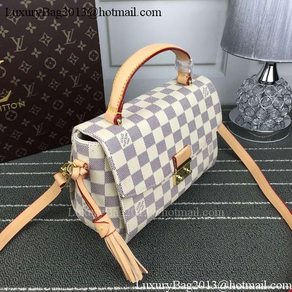 Louis Vuitton Damier Azur Canvas CROISETTE Shoulder Bag N41581