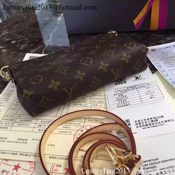 Louis Vuitton M41638 Purple Monogram Canvas PALLAS Clutch