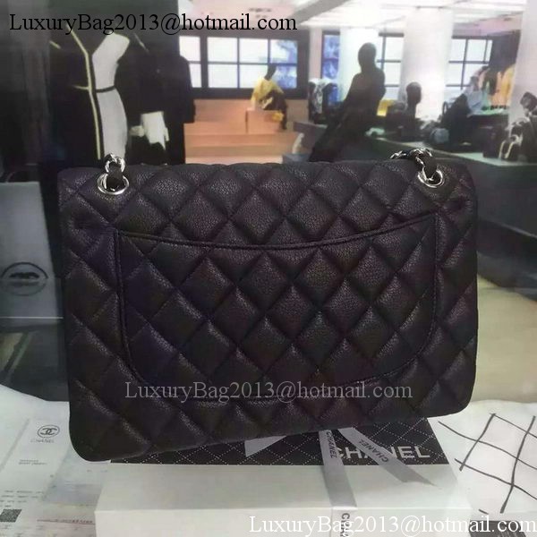 Chanel Classic Flap Bag Original Deerskin Leather CHA5212 Black