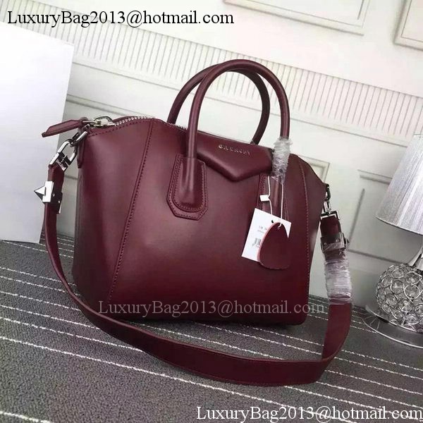 Givenchy Antigona Bag Calfskin Leather G66552 Burgundy