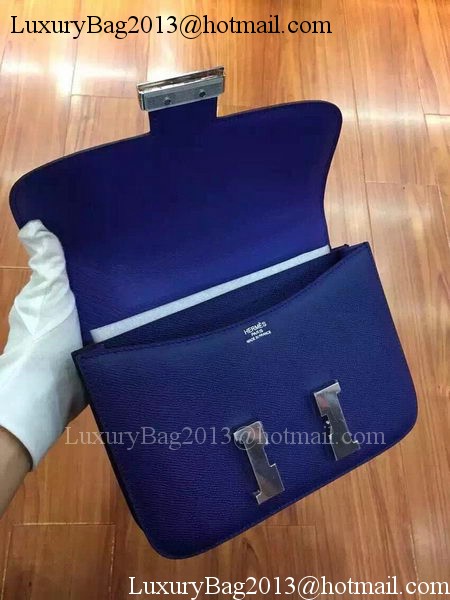 Hermes Constance Bag Calfskin Leather H9999 Blue