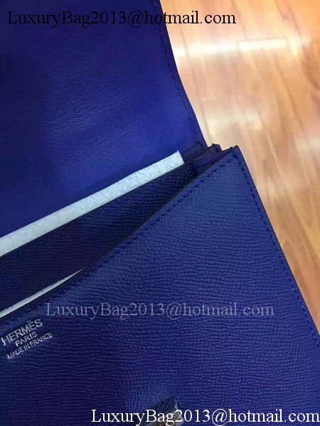 Hermes Constance Bag Calfskin Leather H9999 Blue