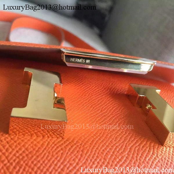 Hermes Constance Bag Calfskin Leather H9999 Orange