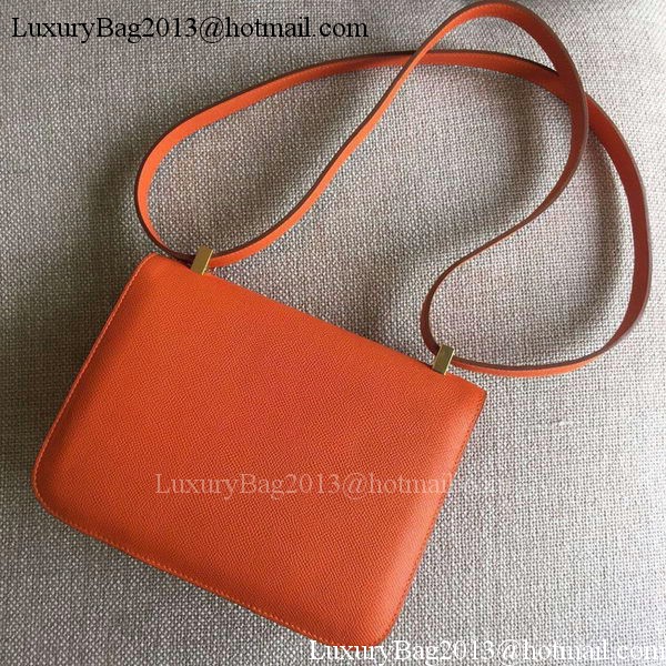 Hermes Constance Bag Calfskin Leather H9999 Orange