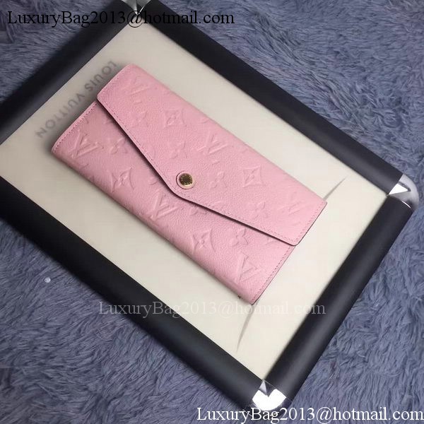 Louis Vuitton Monogram Empreinte WALLET M60565 Pink