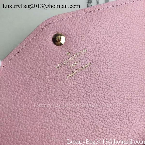 Louis Vuitton Monogram Empreinte WALLET M60565 Pink