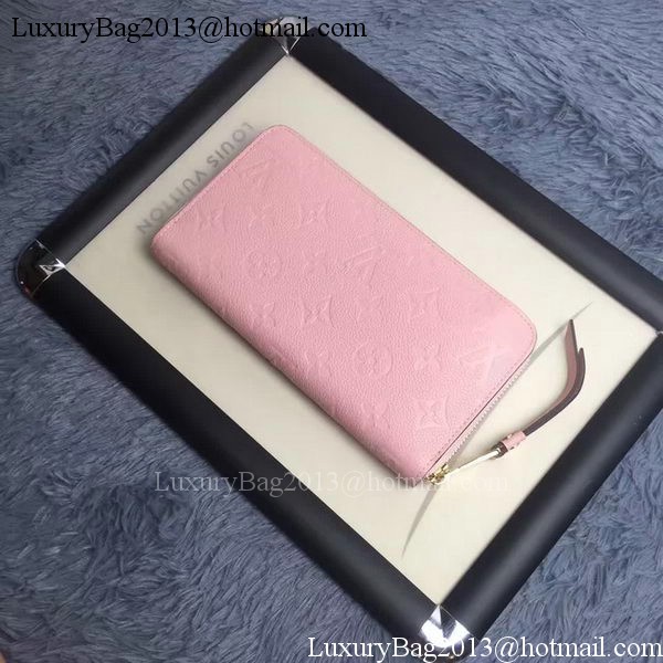 Louis Vuitton Monogram Empreinte ZIPPY WALLET M60571 Pink