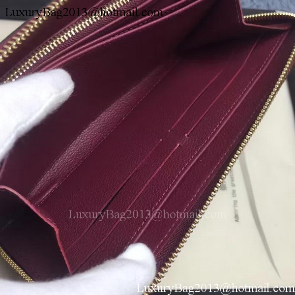 Louis Vuitton Monogram Empreinte ZIPPY WALLET M60571 Purple