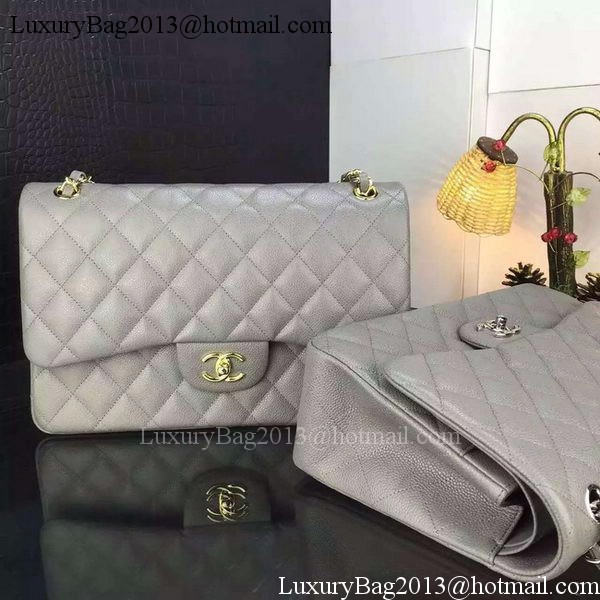 Chanel Classic Flap Bag Original Cannage Patterns A1119 Grey