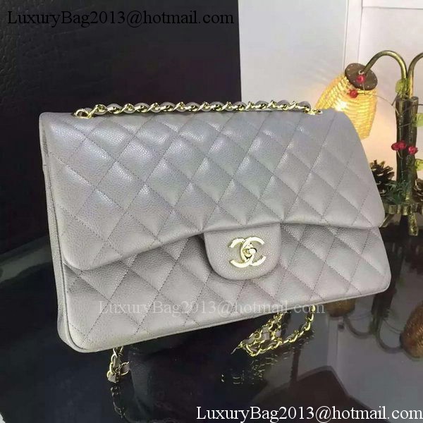 Chanel Classic Flap Bag Original Cannage Patterns A1119 Grey