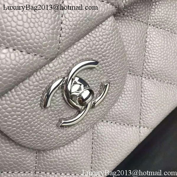 Chanel Classic Flap Bag Original Cannage Patterns A1119 Grey