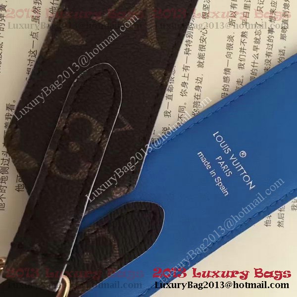 Louis Vuitton Monogram Canvas BANDOULIERE MONOGRAM J02286 Blue