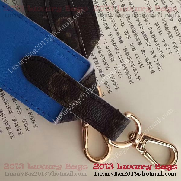 Louis Vuitton Monogram Canvas BANDOULIERE MONOGRAM J02286 Blue