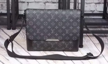 Louis Vuitton Monogram Eclipse Canvas MESSENGER PM EXPLORER M40565