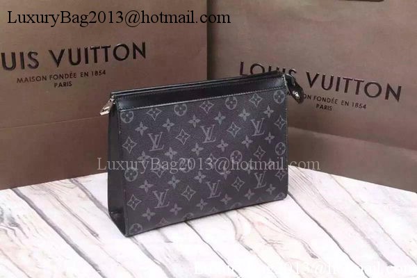 Louis Vuitton Monogram Eclipse Canvas POCHETTE VOYAGE MM M61692