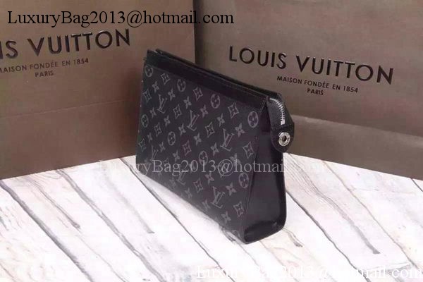 Louis Vuitton Monogram Eclipse Canvas POCHETTE VOYAGE MM M61692