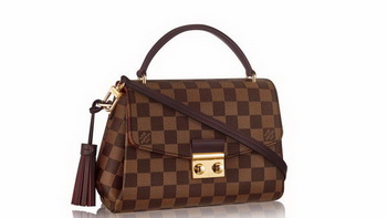 Louis Vuitton Damier Ebene Canvas CROISETTE Bag N53000