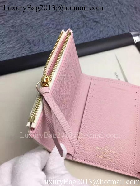 Louis Vuitton Damier Azur Canvas VICTORINE WALLET N58114 Pink