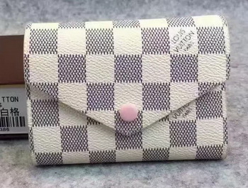 Louis Vuitton Damier Azur Canvas Victorine Wallet N62360