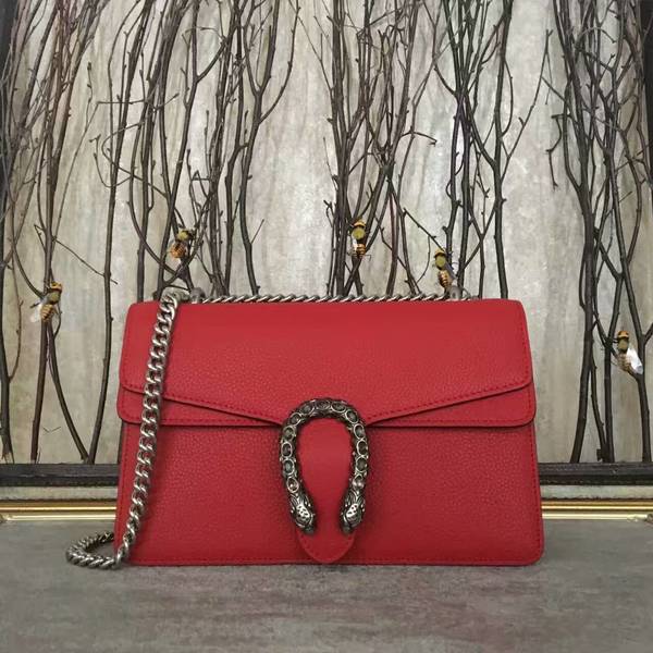 Gucci Dionysus Lichee Pattern Medium Shoulder Bag 400249 Red