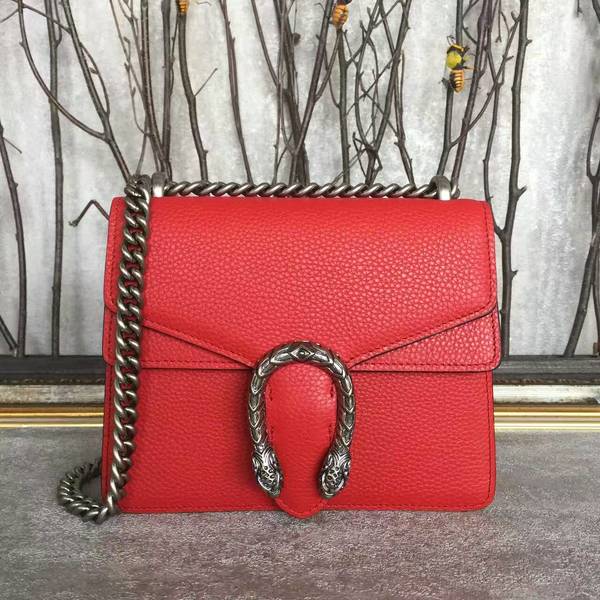 Gucci Dionysus Lichee Pattern Mini Shoulder Bag 421970 Red